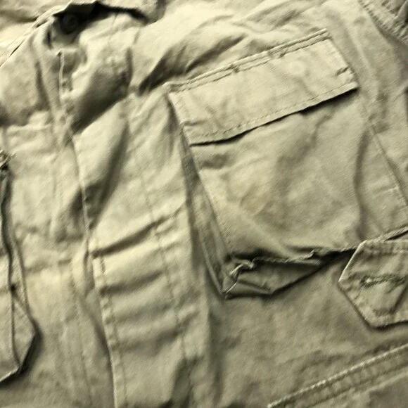 Vintage US Army M65 Field Jacket Mens Small Military Ripstop Coat 80s